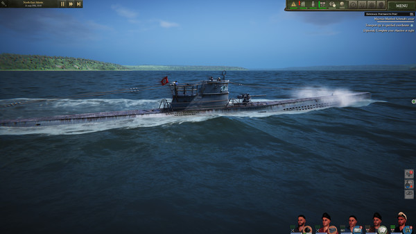 潜水艇模拟游戏《Uboat》Steam限时特价促销 史低价37.8元
