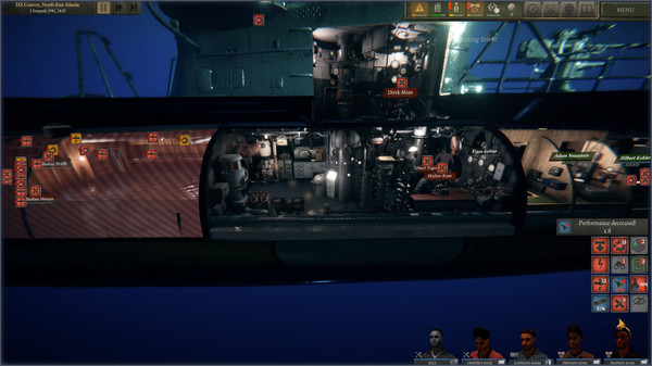 潜水艇模拟游戏《Uboat》Steam限时特价促销 史低价37.8元