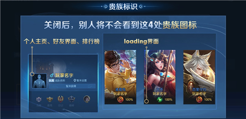 王者荣耀贵族等级怎么隐藏?王者荣耀贵族等级隐藏方法截图