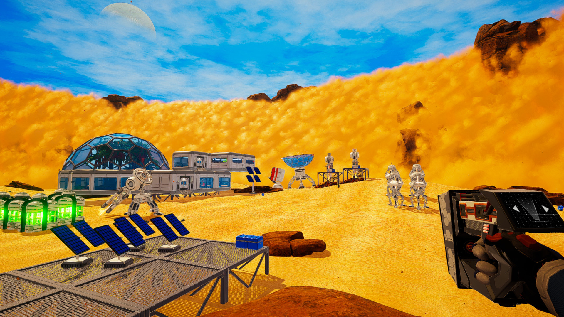 独立生存游戏《星球工匠：序章》免费登陆Steam 第一季度发售