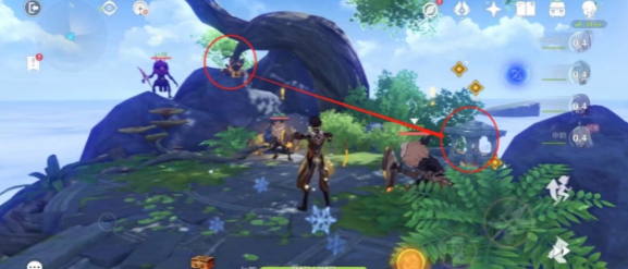 原神鸣海栖霞宝箱在哪里？原神鸣海栖霞宝箱位置介绍