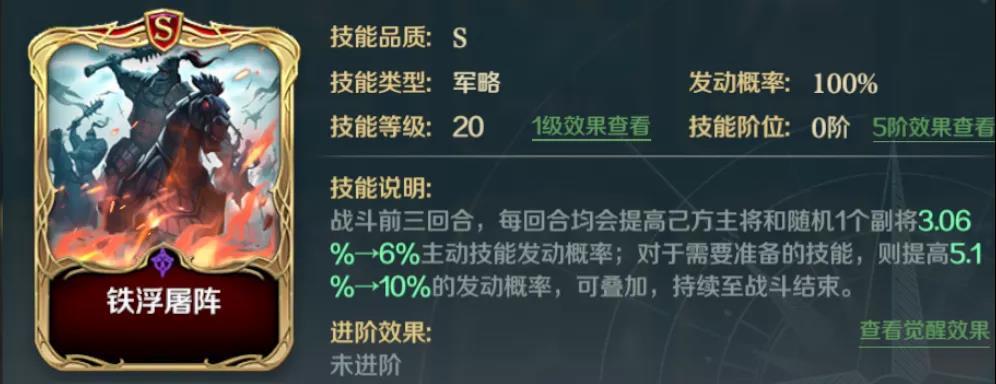 文明與征服鐵浮屠陣技能怎么樣?文明與征服鐵浮屠陣技能介紹