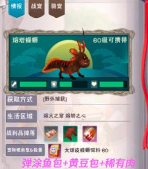 創造與魔法熔巖蠑螈飼料配方是什么？創造與魔法熔巖蠑螈飼料制作方法