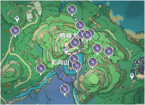 原神鬼兜蟲采集位置在哪？原神最新鬼兜蟲采集位置一覽截圖