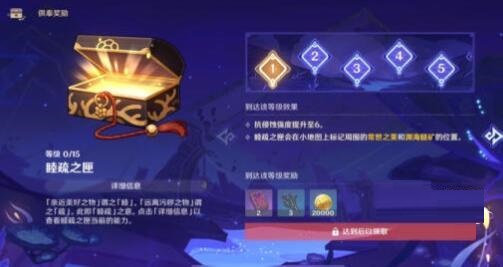 原神睦疏之匣重要奖励效果怎么样?原神睦疏之匣重要奖励效果介绍