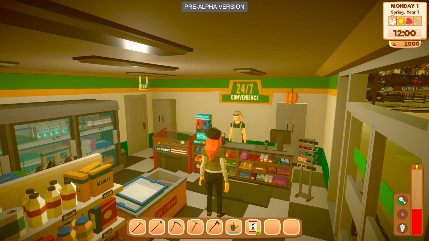 农耕模拟器《丰登之日》上架Steam 2月新品节开启试玩
