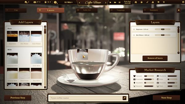 《浓缩咖啡大亨》试玩Demo将在Steam新品节公布