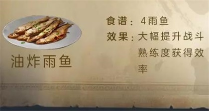 明日之后油炸雨鱼怎么做?明日之后油炸雨鱼食谱配方介绍