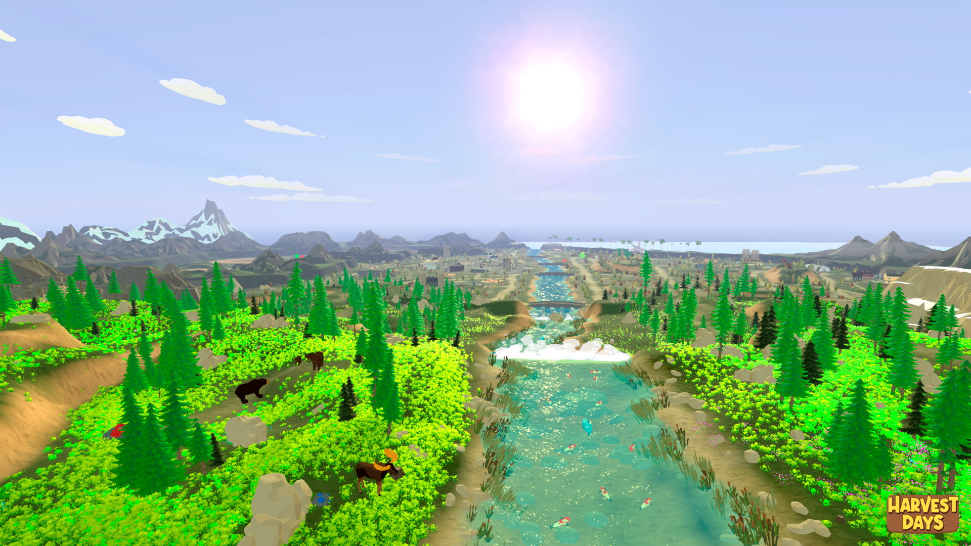农场模拟游戏《丰登之日》5月12日Steam开启抢先体验 支持中文