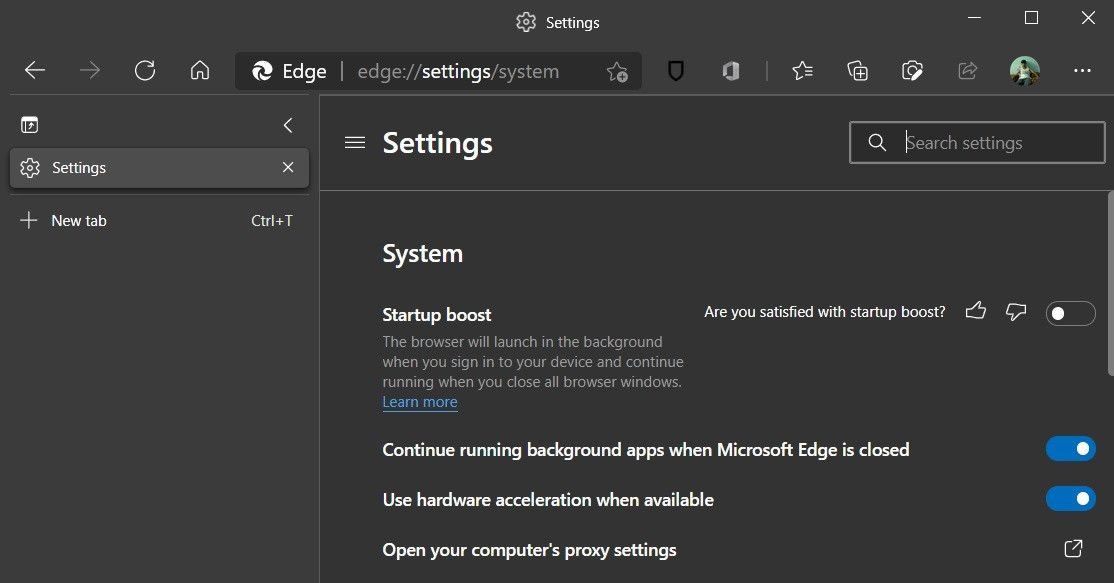 Edge浏览器提速功能如何启动？Edge浏览器提速功能启动方法截图