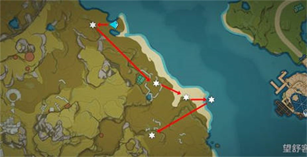 原神最新圣遺物狗糧路線圖是什么？原神最新圣遺物狗糧路線介紹截圖