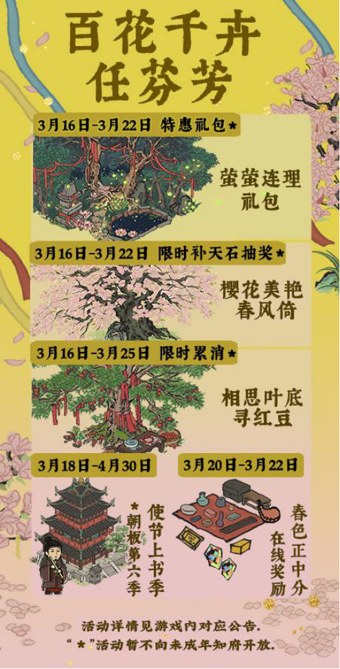 江南百景圖百花千卉任芬芳活動怎么玩?江南百景圖百花千卉任芬芳活動詳情