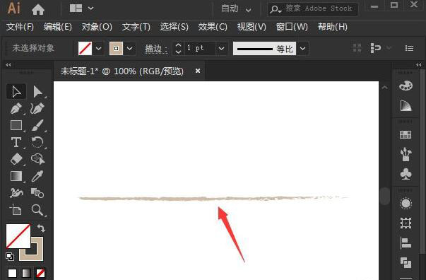 AI如何更改笔刷颜色？AI更改笔刷颜色操作步骤