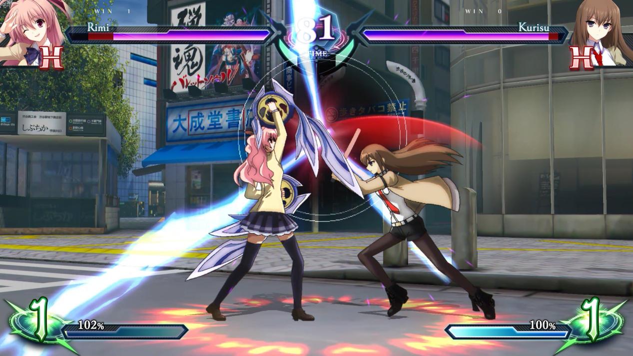 2D动漫格斗游戏《Phantom Breaker Omnia》3月15日发售