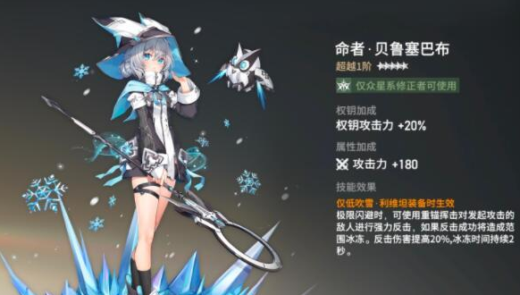 深空之眼貝魯塞巴布技能是什么？深空之眼貝魯塞巴布技能一覽