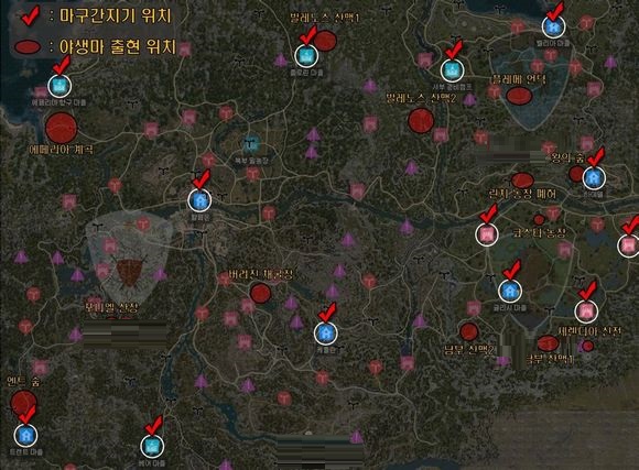 黑色沙漠手游野马分布在哪？黑色沙漠手游野马分布位置介绍