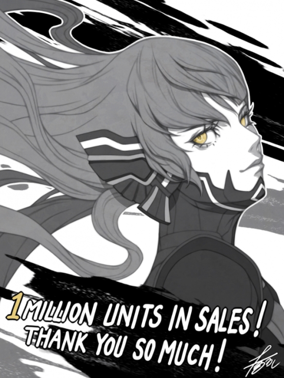 《真女神转生5》全球销量100万份 官方发贺图纪念