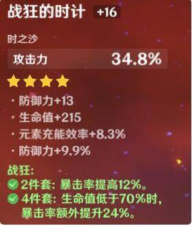 原神迪盧克搭配什么圣遺物?原神迪盧克圣遺物推薦截圖