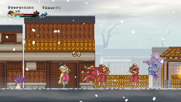 《Ganryu 2(武藏严流记2)》现已在Steam上架售价52.7元