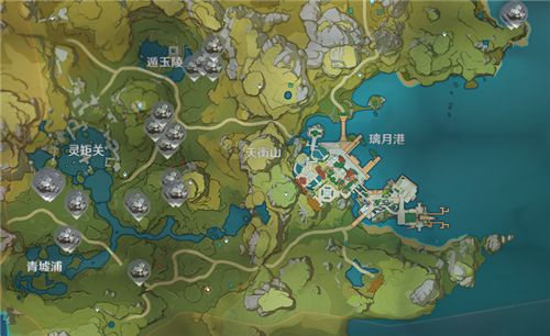 原神白铁块哪里多?原神白铁块位置介绍截图