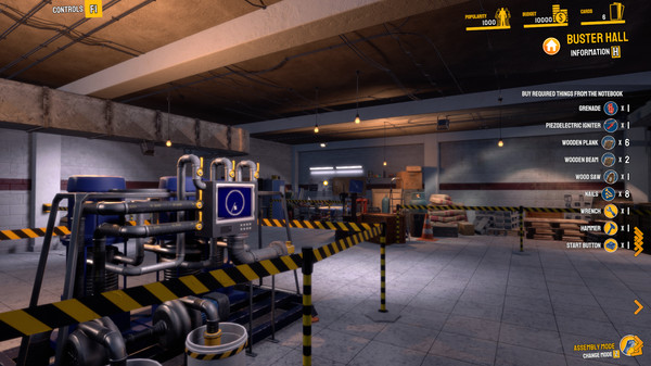 沉浸式模拟解密游戏《流言终结者:疯狂实验模拟器》6月8日在Steam正式发售