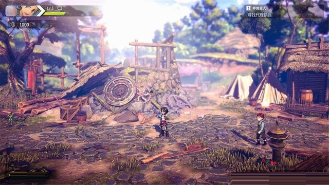 动作RPG外传《百英雄传：崛起》现已正式上市