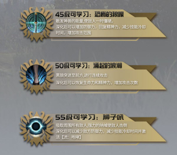 黑色沙漠手游驯兽师技能是什么？黑色沙漠手游驯兽师技能介绍