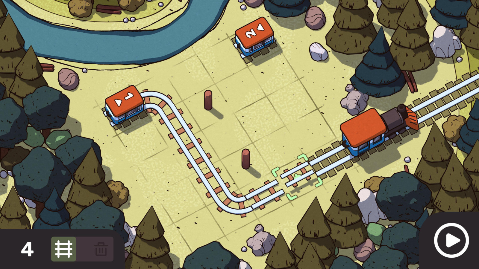 《Railbound》免费试玩Demo现已上线Steam