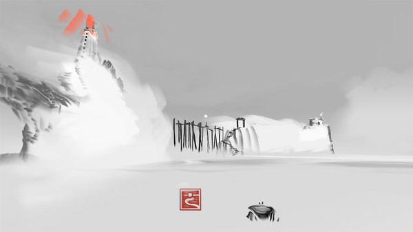 水墨风冒险解谜游戏《冬蜃楼》现已上线Steam