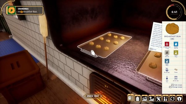 模拟经营游戏《面包房模拟器》现已在Steam平台发售