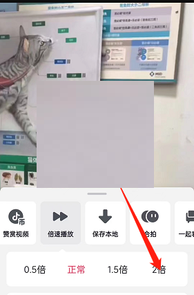 抖音怎么二倍速播放视频？抖音二倍速播放视频方法截图