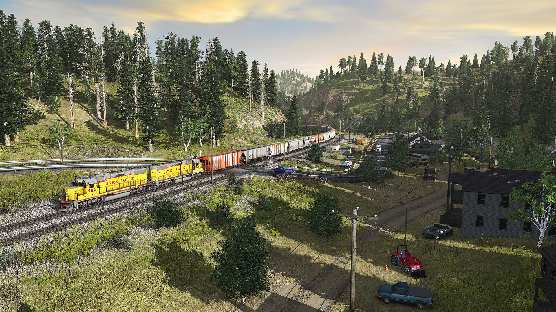 火车模拟游戏《Trainz 铁路模拟22》现已在Steam平台发售
