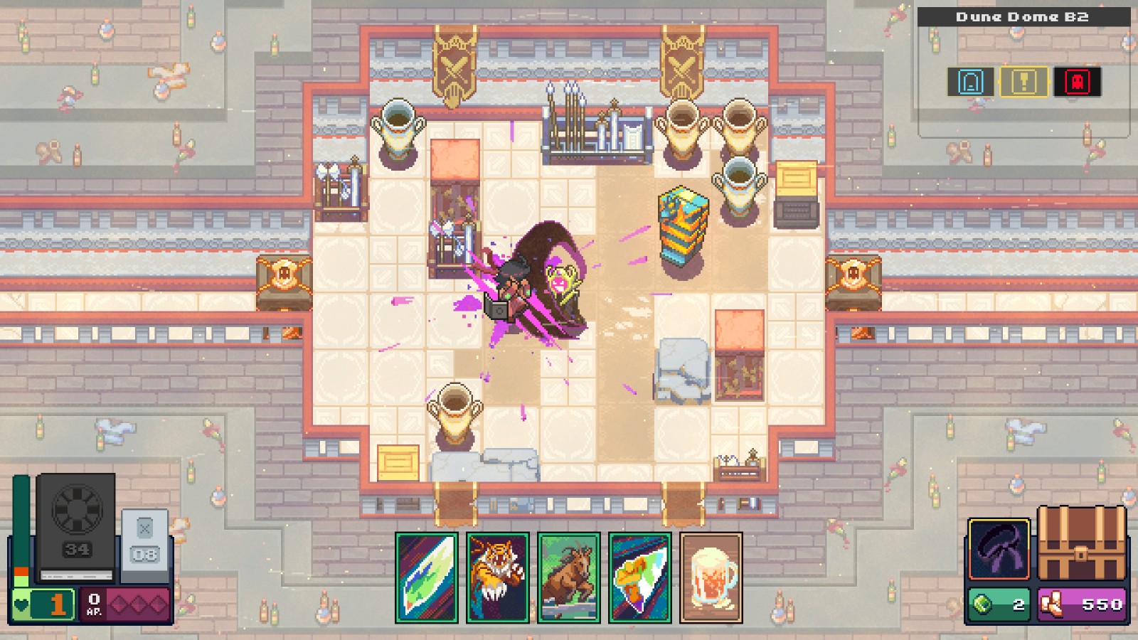 卡牌构筑迷宫Rougelite类游戏《Dungeon Drafters》上架Steam