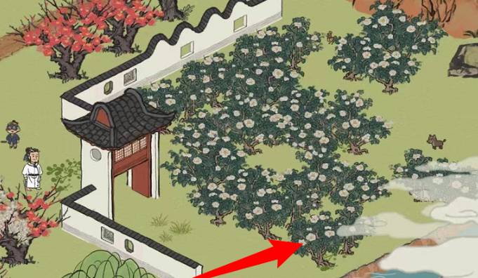 江南百景圖山茶花在哪里?江南百景圖山茶花位置介紹截圖