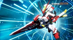 《SD高达 激斗同盟》公开红色异端高达作战演示视频