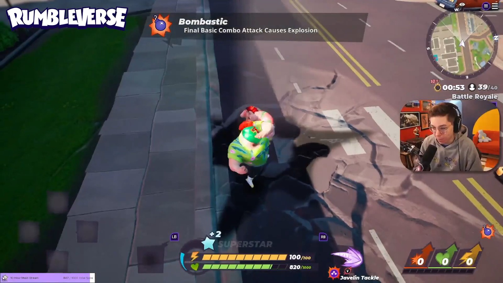 《Rumbleverse》将于8月11日发售 登陆各大平台