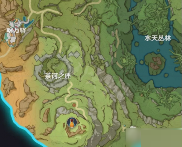 原神暝彩鸟在哪里?原神暝彩鸟位置介绍截图