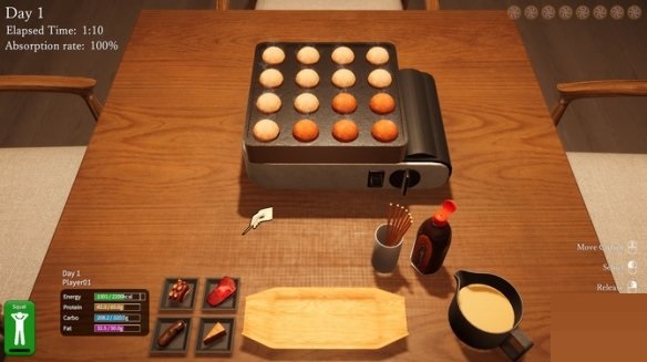 多人模拟游戏《章鱼丸子派对生存》已在Steam正式发售