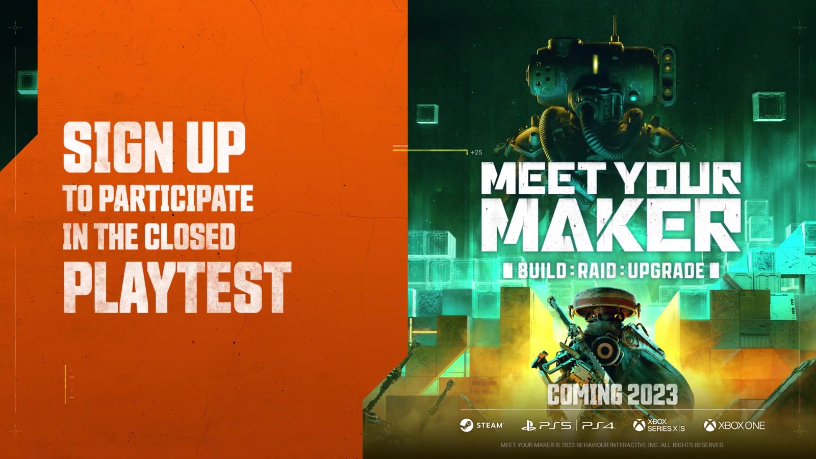 《Meet Your Maker》游戏将于2023年发行