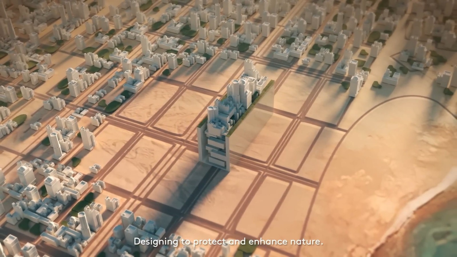 沙特公布打造智能线性城市Line计划截图