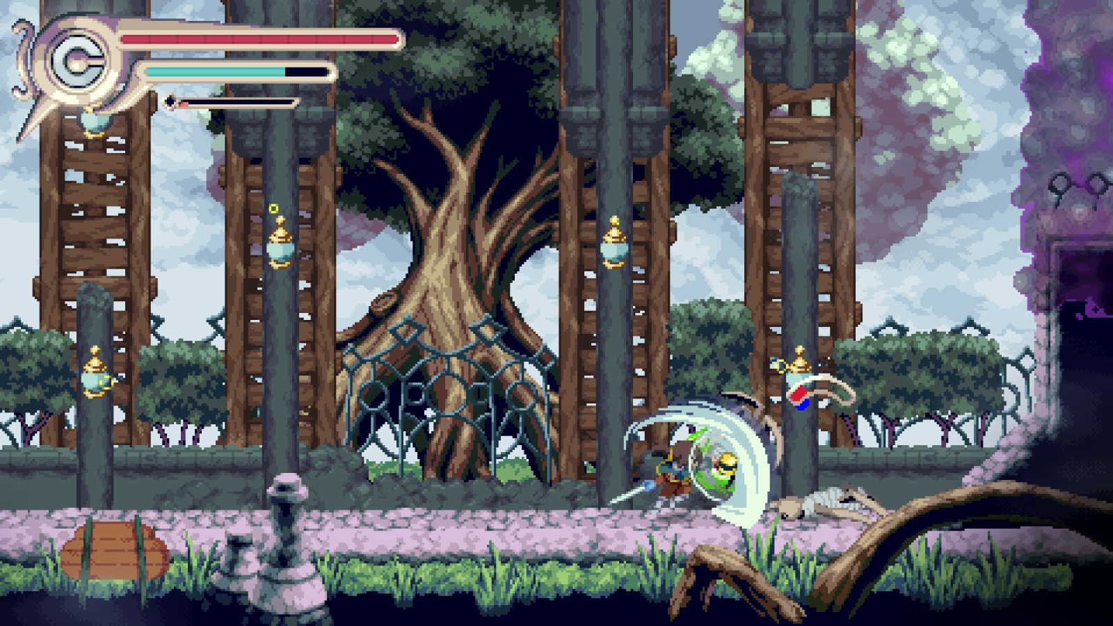 2D类银河恶魔城游戏《Vernal Edge》试玩版上线Steam