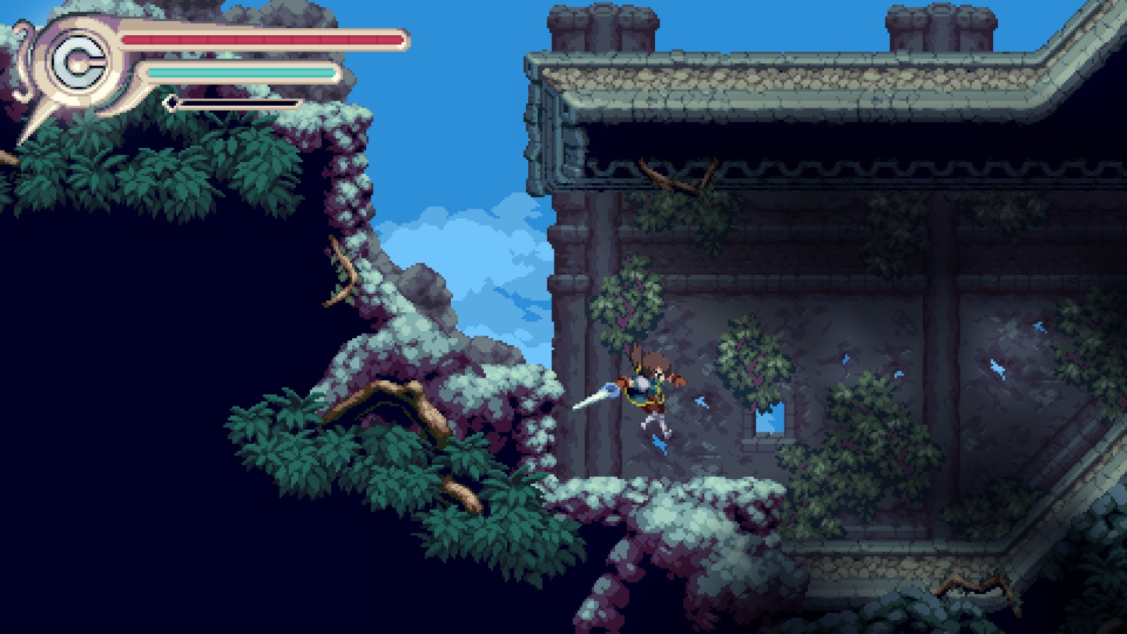 2D类银河恶魔城游戏《Vernal Edge》试玩版上线Steam
