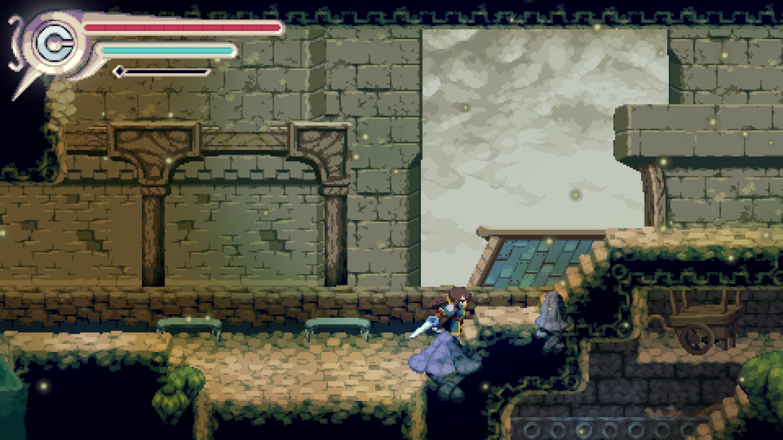 2D类银河恶魔城游戏《Vernal Edge》试玩版上线Steam