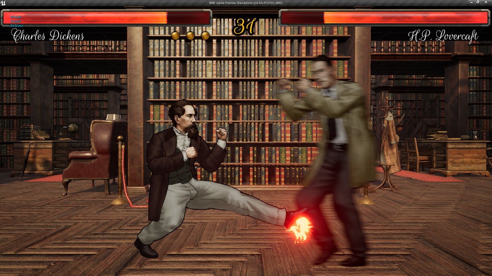 格斗游戏《文豪格斗》已在Steam发售