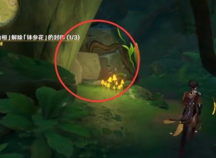 原神钵参花的封印怎么解除?原神钵参花的封印解除攻略截图