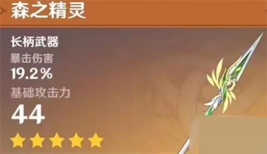 原神森之精靈屬性是什么?原神森之精靈屬性介紹