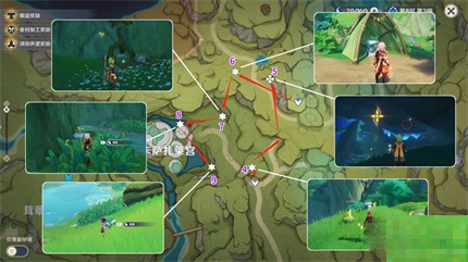 原神须弥摩拉石堆怎么快速收集？原神须弥摩拉石堆快速收集路线介绍