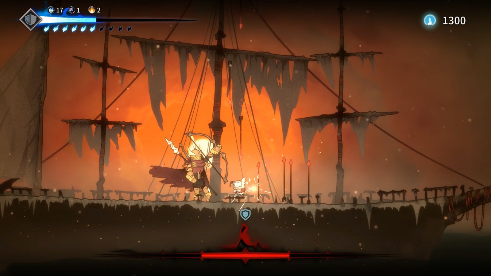 2D横板平台动作游戏《深沉之火》将于11月30日正式发售