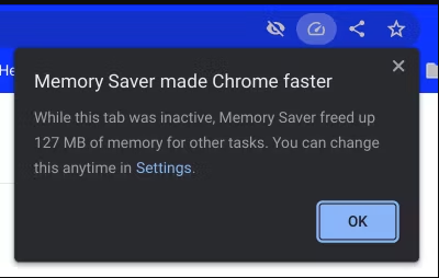 Chrome新增内存释放开关