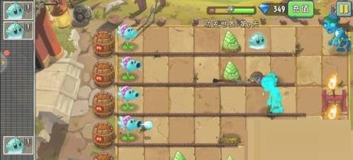 植物大戰僵尸2功夫世界第7天困難怎么打?植物大戰僵尸2功夫世界第7天困難打法攻略截圖